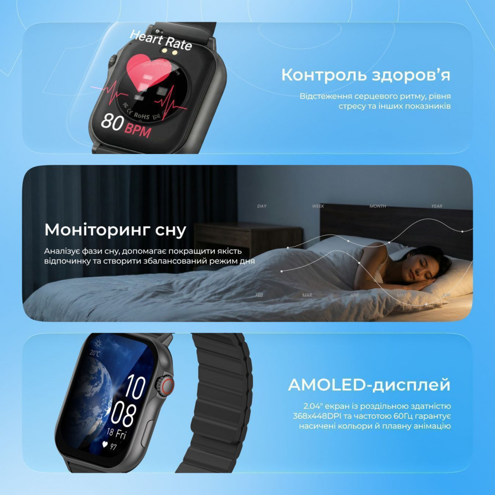 Смарт Годинник Proove Humble gold (SWHB00000013) Золотистий на малюнкі №12