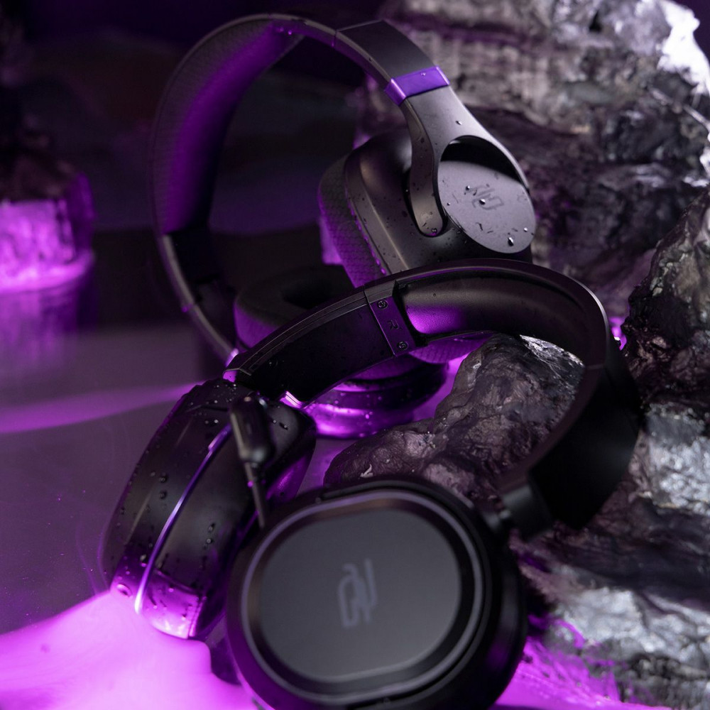 Бездротова ігрова гарнітура Proove Gaming Bliss (APP) black (GHBLPP010001) Чорний на малюнкі №14