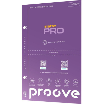 Купить Защитная гидрогелевая пленка Proove Hydrogel Screen Protection PRO Matte 59359 - Ncase