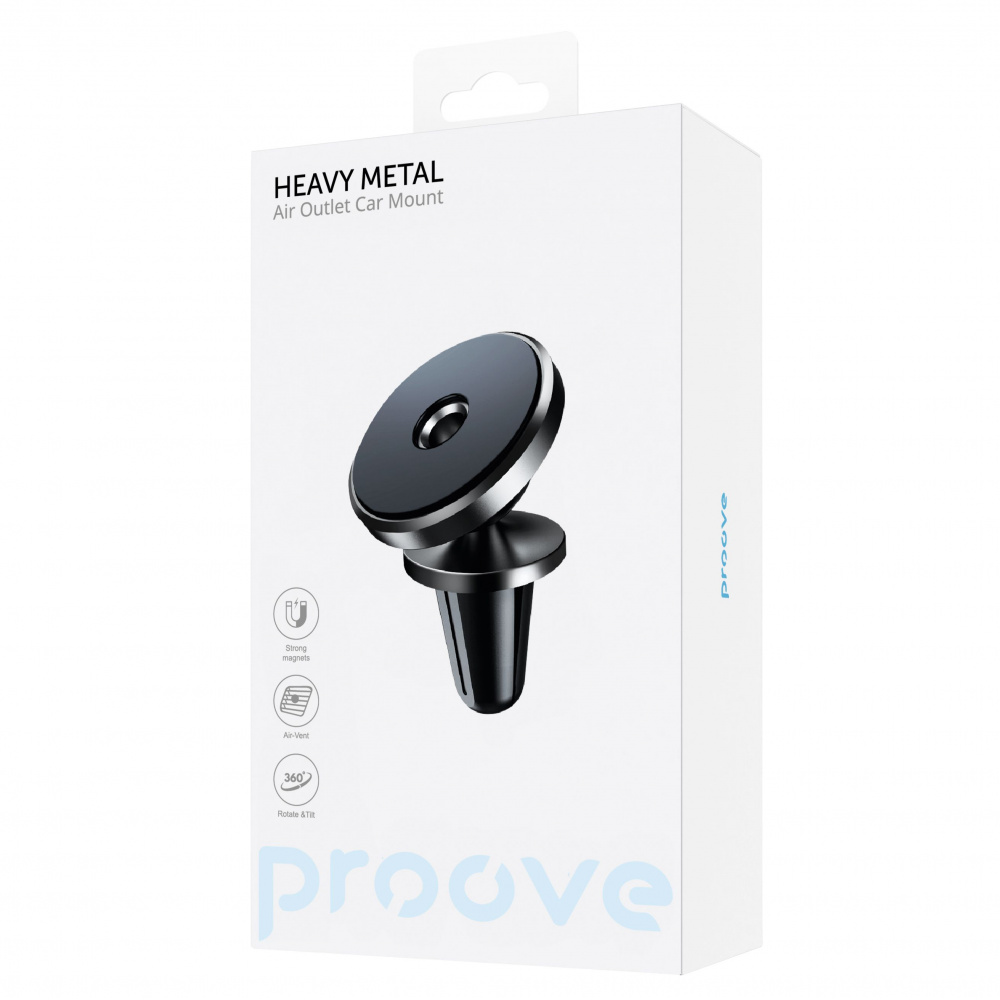 Автомобільний тримач Proove Heavy Metal Air Outlet Car Mount — Придбати в Україні