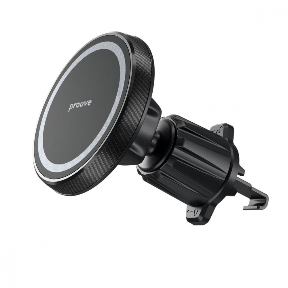 Автомобільний тримач Proove Carbon Magnetic Air Outlet Car Mount Magnetic Ring — Придбати в Україні - фото 2