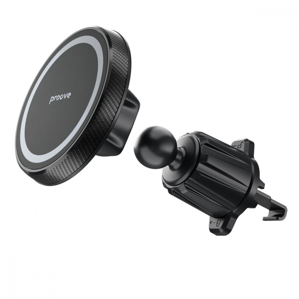 Автомобільний тримач Proove Carbon Magnetic Air Outlet Car Mount Magnetic Ring — Придбати в Україні - фото 4