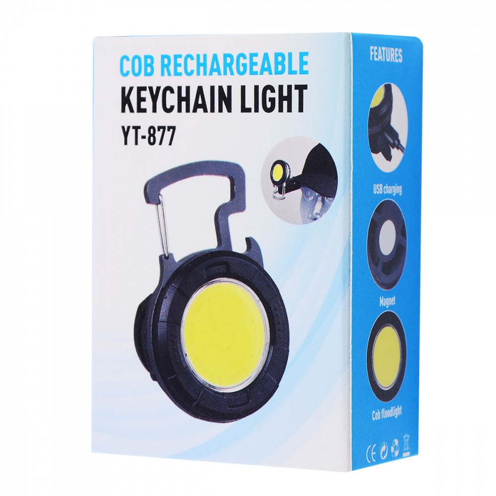 Portable Mini LED Flashlight YT-877 - фото 1