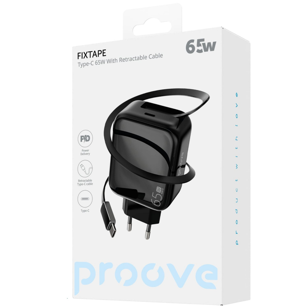 МЗП Proove Fixtape GaN Type-C 65W — Придбати в Україні - фото 1