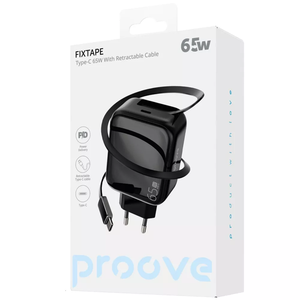 СЗУ Proove Fixtape GaN Type-C 65W - фото 1