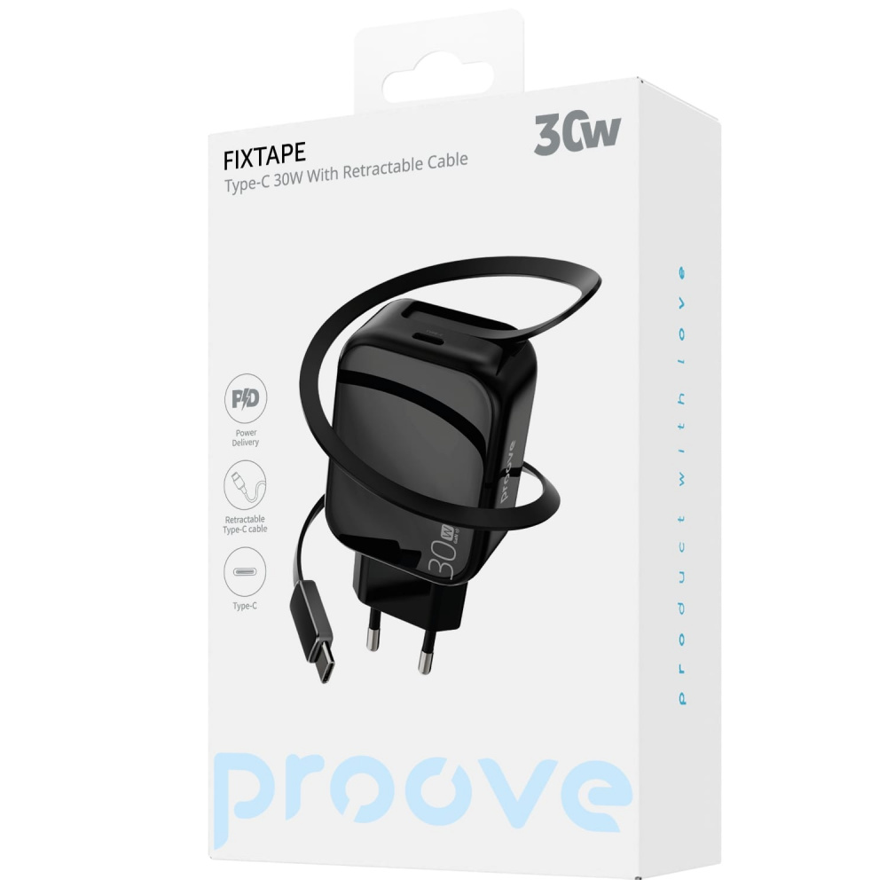 СЗУ Proove Fixtape GaN Type-C 30W - фото 1