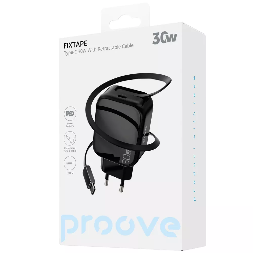 СЗУ Proove Fixtape GaN Type-C 30W - фото 1
