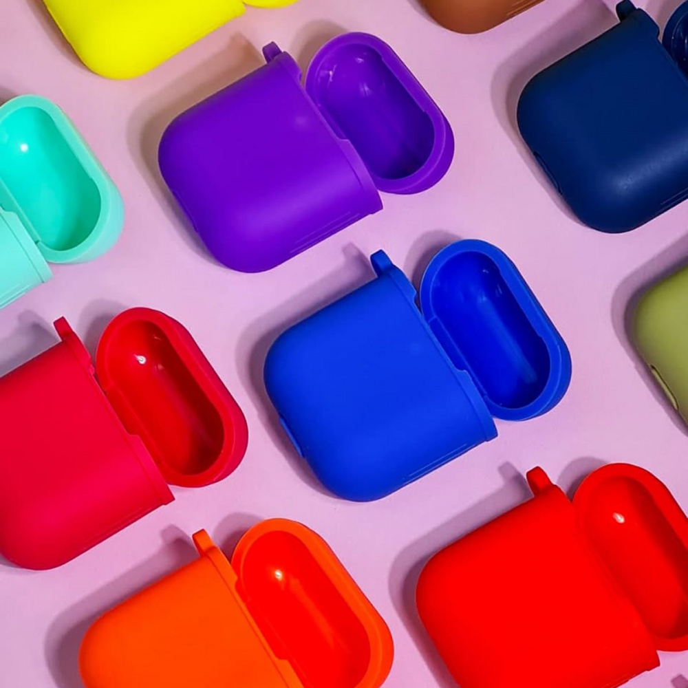 Чехол Silicone Shock-proof case for Airpods 1/2 - фото 3