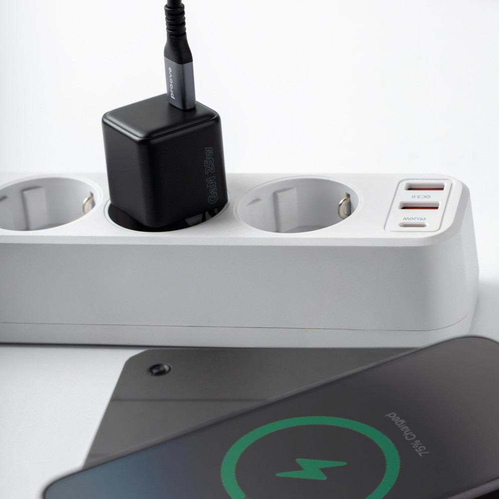 МЗП Proove Pocket GaN Plus 25W (Type-C + USB) — Придбати в Україні - фото 12