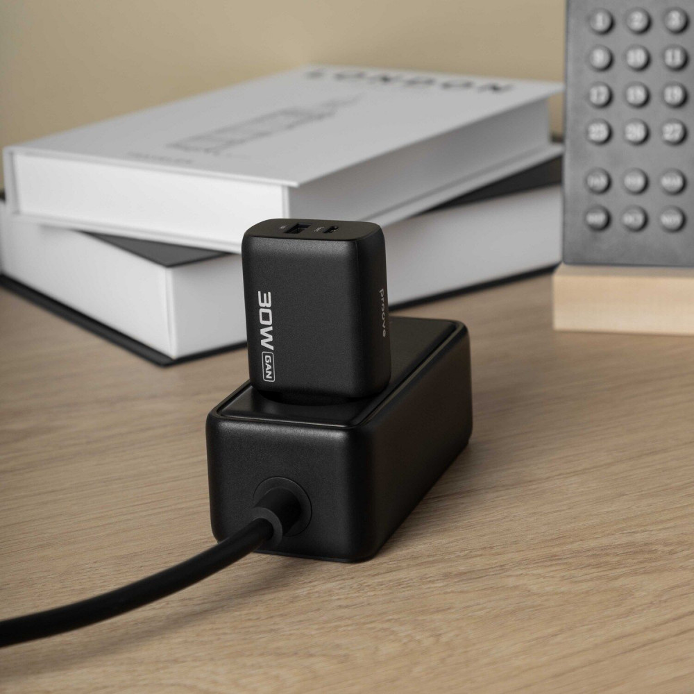 СЗУ  Proove Silicone Power 2 30W (Type-C + USB) +  КабельType-C to Type-C (1m) - фото 8