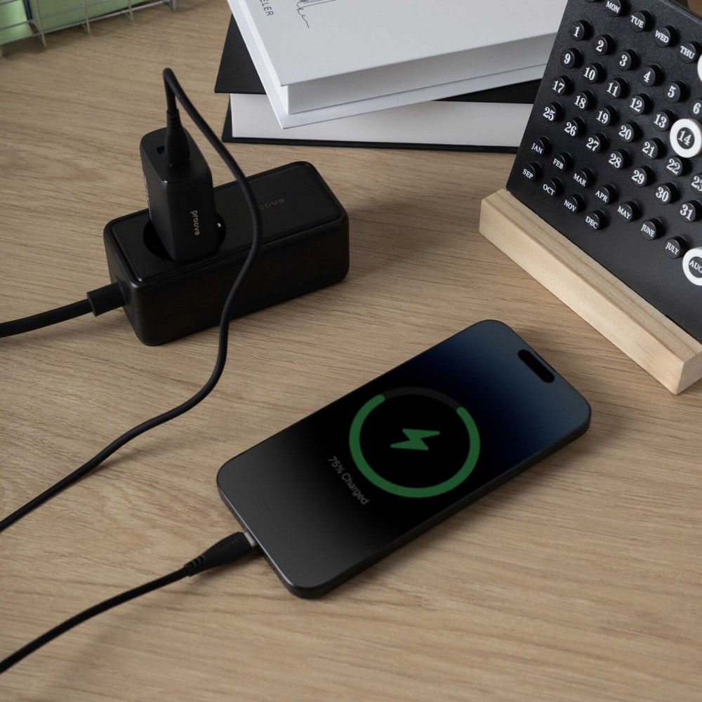 СЗУ  Proove Silicone Power 2 30W (Type-C + USB) +  КабельType-C to Type-C (1m) - фото 9