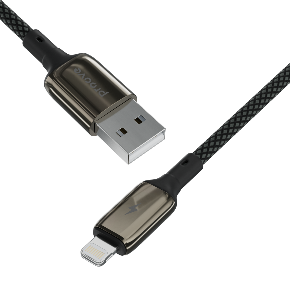 Кабель Proove Dense Metal USB to Lightning 2.4A (1m) — Придбати в Україні - фото 3
