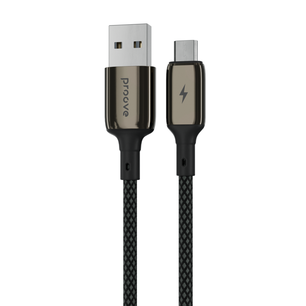 Кабель Proove Dense Metal USB to Micro USB 2.4A (1m) — Придбати в Україні - фото 11