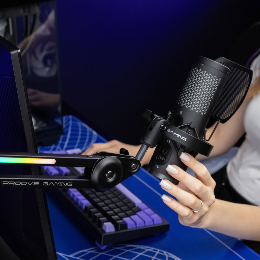 Пантограф для микрофона Proove Gaming Neon Arm - фото 26
