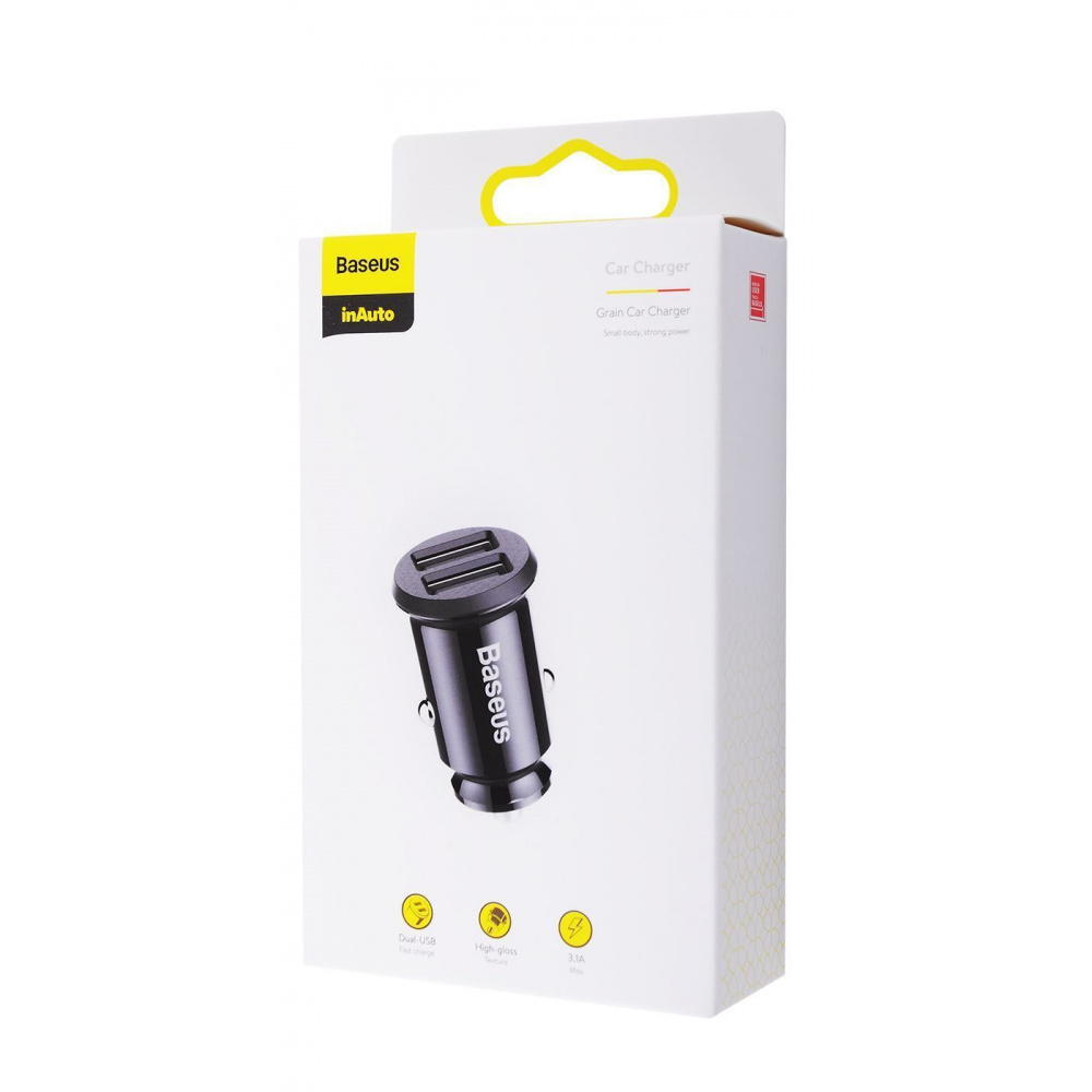 АЗП Baseus Grain 3.1A 2USB — Придбати в Україні