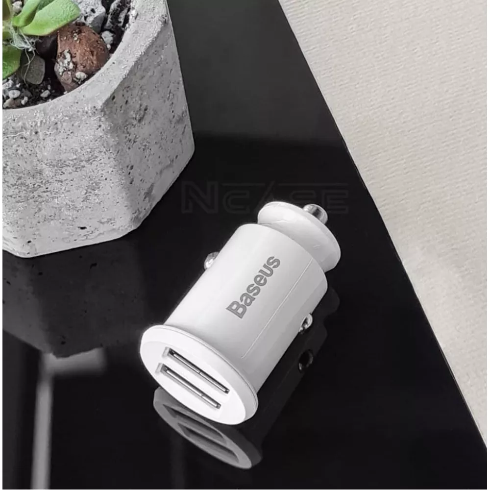 Автомобильное ЗУ Baseus Grain 3.1A 2USB - фото 3
