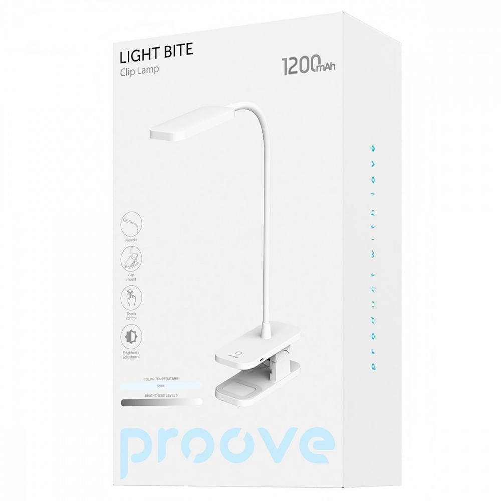 Настільна лампа Proove Light Bite 1200 mAh — Придбати в Україні - фото 1