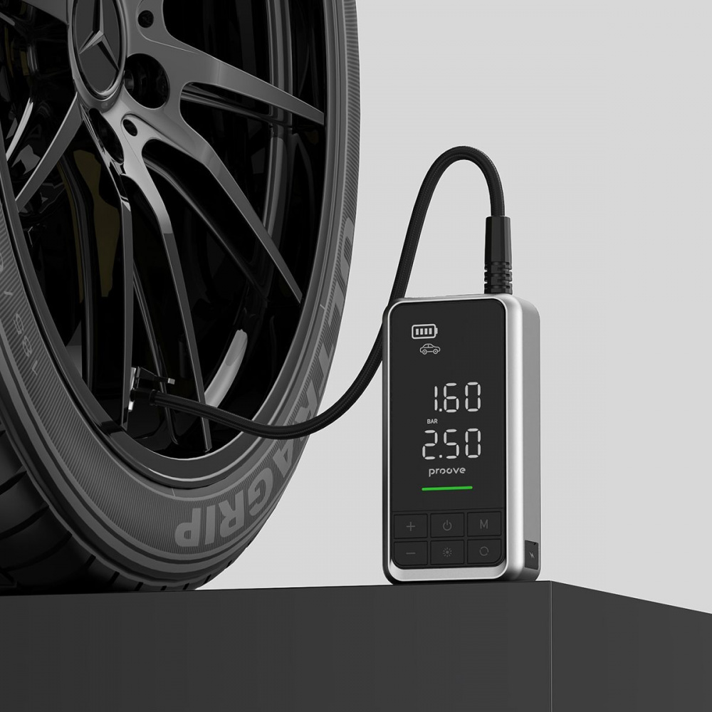 Пусковий Пристрій + Насос Proove Air Jump 10400mAh 1000A — Придбати в Україні - фото 5