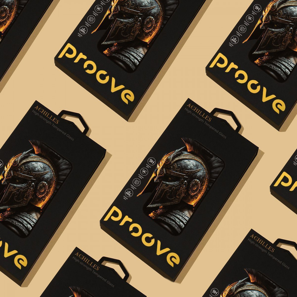 Захисне скло Proove Achilles iPhone 14 Pro Max/15 Plus/16 Plus — Придбати в Україні - фото 11