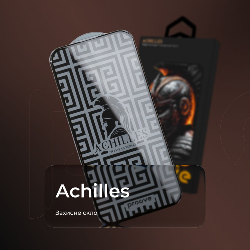 Захисне скло Proove Achilles iPhone 15 Pro Max — Придбати в Україні - фото 2