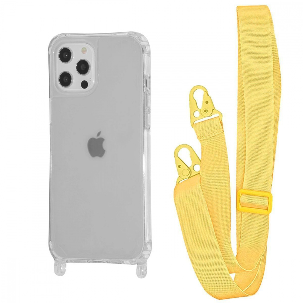 Чехол WAVE Clear Case with Strap iPhone 12/12 Pro - фото 10