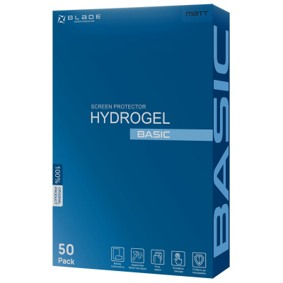 Купить Защитная гидрогелевая пленка BLADE Hydrogel Screen Protection BASIC (matt) 29461 - Ncase