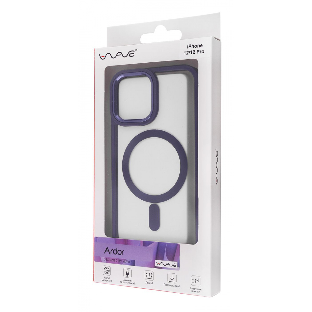 Чохол WAVE Ardor Case with Magnetic Ring iPhone 12/12 Pro — Придбати в Україні - фото 1