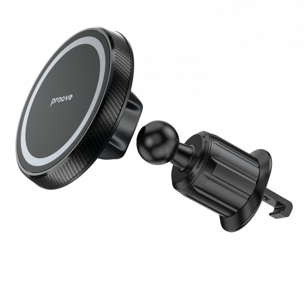 Автомобільний тримач Proove Carbon Magnetic Air Outlet Car Mount — Придбати в Україні - фото 4