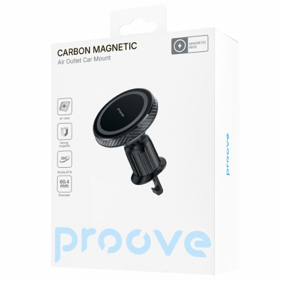 Купить Автодержатель Proove Carbon Magnetic Air Outlet Car Mount 48403 - Ncase