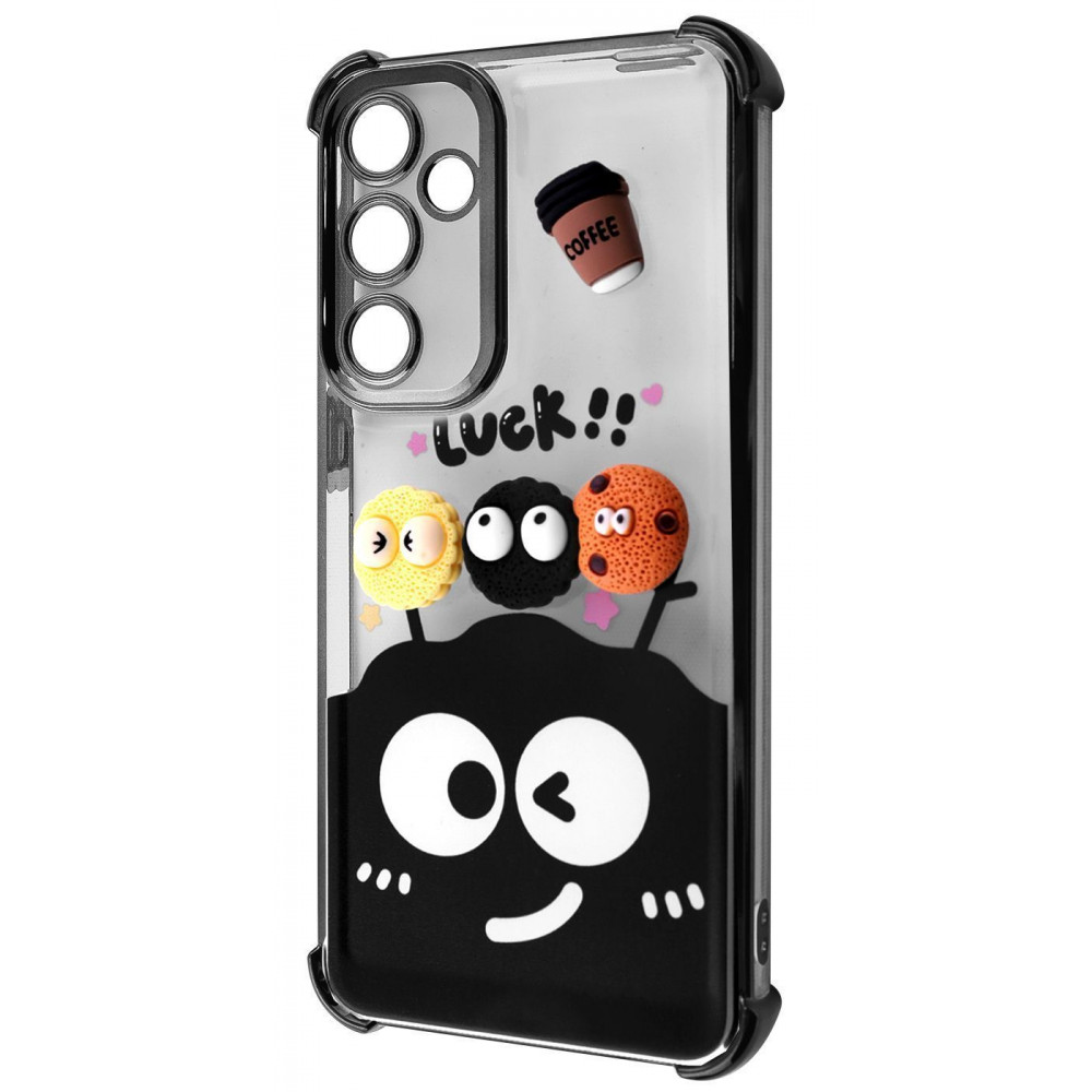 Чохол WAVE Winkie Samsung Galaxy S24 FE black/splash на малюнкі №1