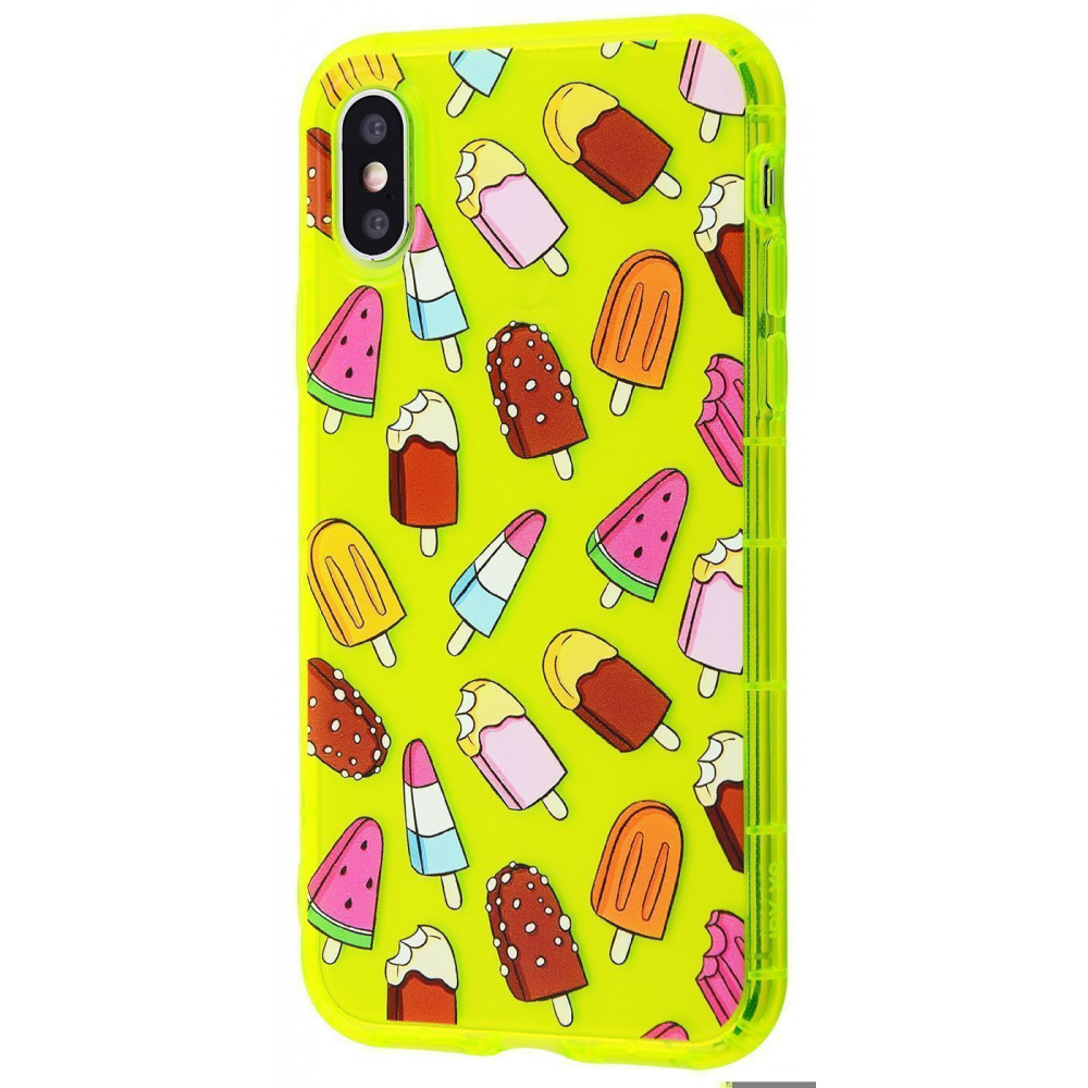Fruit Cocktail Case (TPU) iPhone X/Xs - фото 10