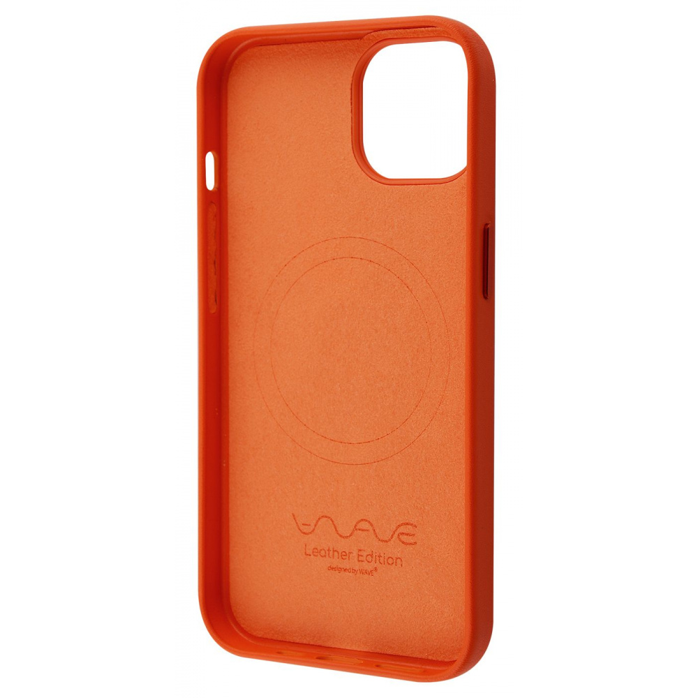 Чохол WAVE Premium Leather Edition Case with Magnetic Ring iPhone 14 — Придбати в Україні - фото 2