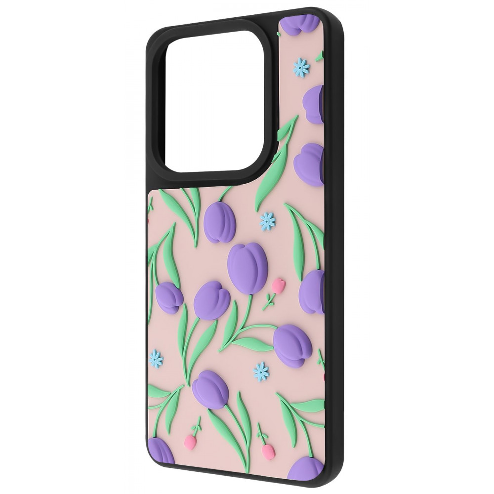 Чохол WAVE Doodle Case Xiaomi Redmi Note 14 4G (Global) flowers на малюнкі №1