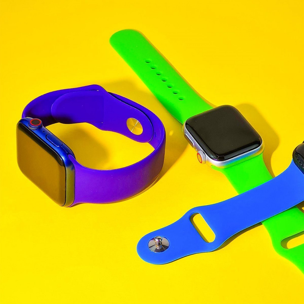 Ремінець Apple Watch Sport Band 38/40/41/42 mm 10 series (S/M & M/L) 3pcs — Придбати в Україні - фото 3