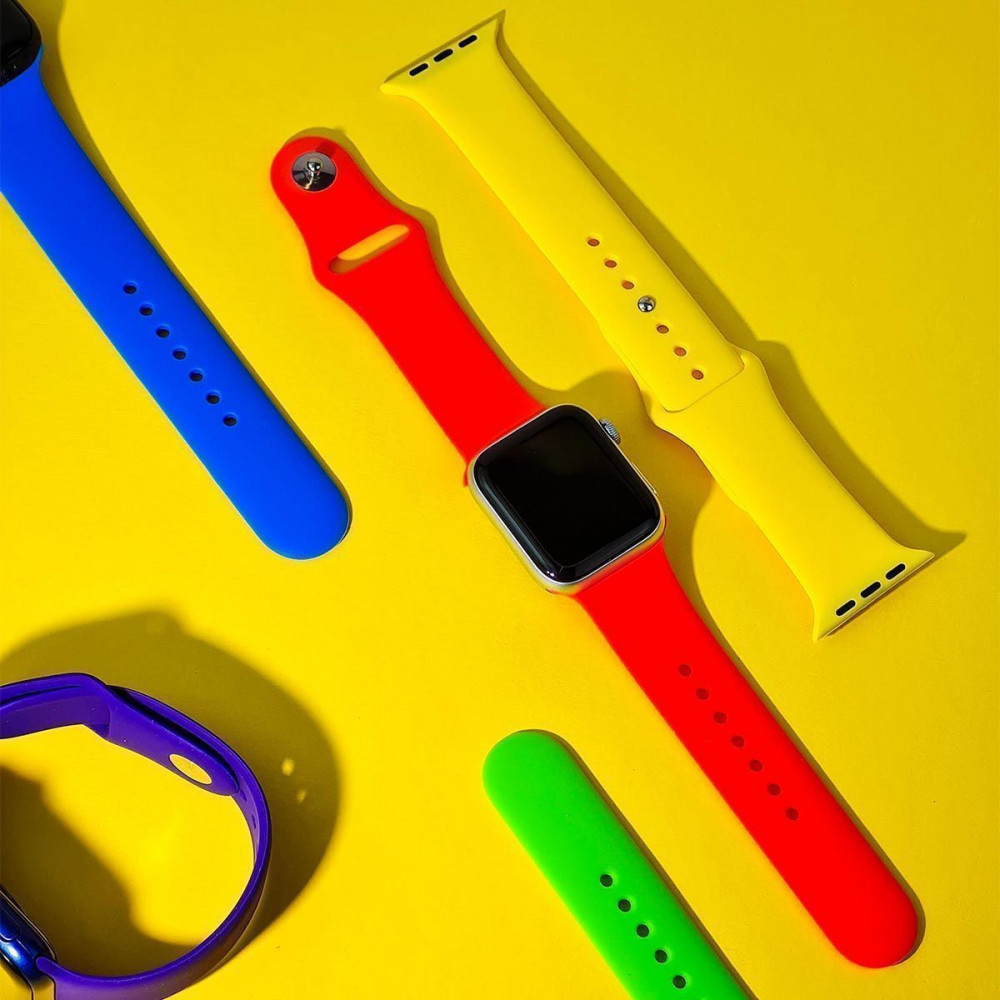 Ремінець Apple Watch Sport Band 38/40/41/42 mm 10 series (S/M & M/L) 3pcs — Придбати в Україні - фото 2