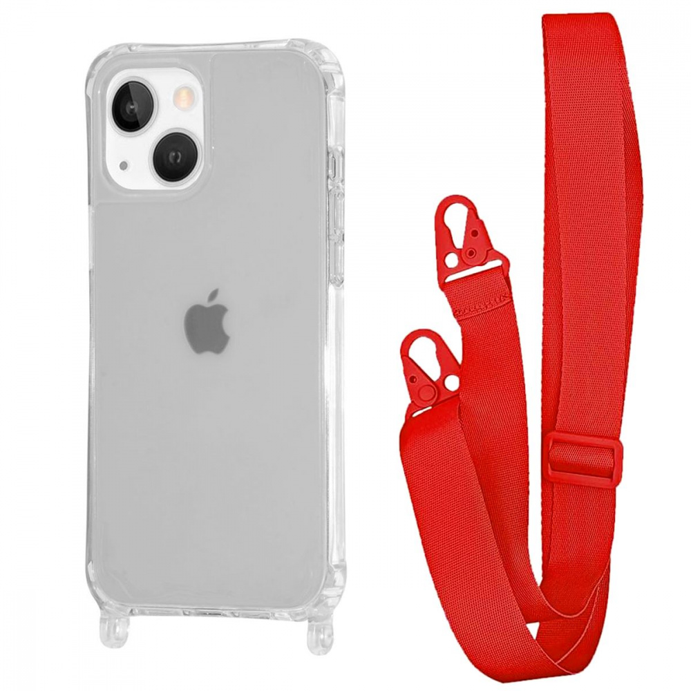 Чехол WAVE Clear Case with Strap iPhone 14 - фото 7