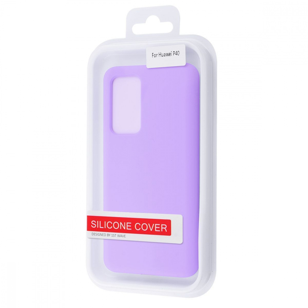 Чехол WAVE Full Silicone Cover Huawei P40 - фото 1