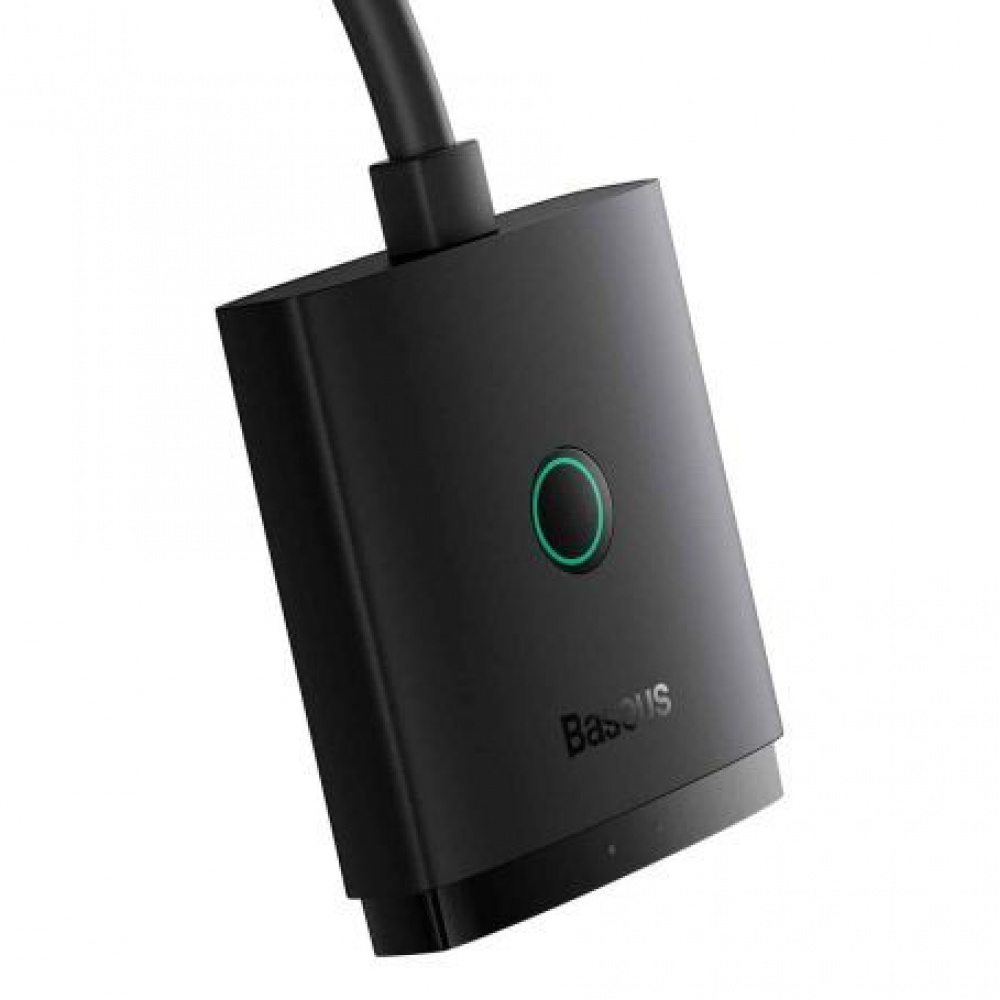 Type-C-Хаб Baseus AirJoy Series 2-in-1 Bidirectional HDMI Switch with Cable (1m) — Придбати в Україні - фото 2
