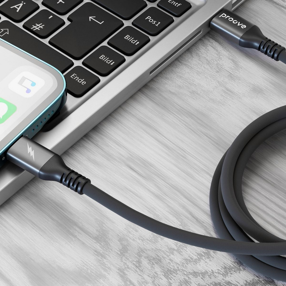Кабель Proove ReGen Silicone Type-C to Lightning 27w (1m) — Придбати в Україні - фото 2