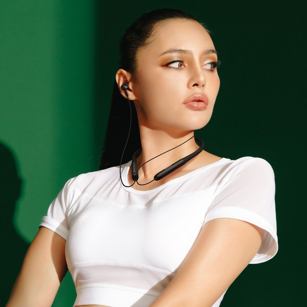 Навушники Baseus Bowie P1 Neckband black на малюнкі №4