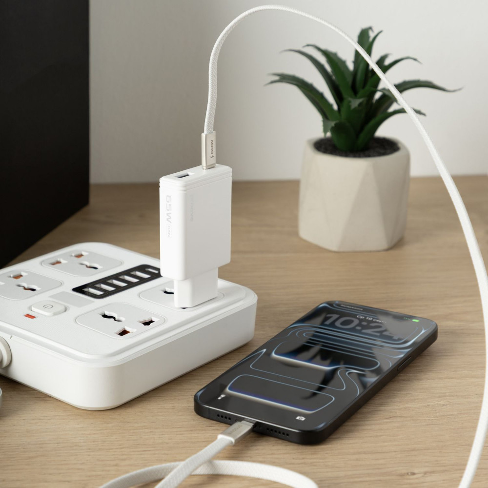СЗУ Proove Slender 65W (Type-C + USB) - фото 9