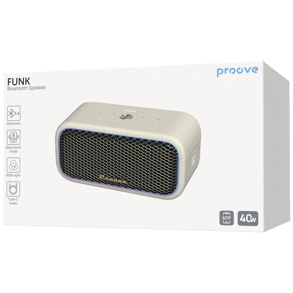 Портативна Акустика Proove Funk 40W (APP) — Придбати в Україні