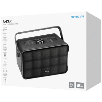 Портативна Акустика Proove Fader 80W (APP) — Придбати в Україні