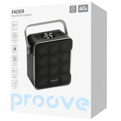 Портативна Акустика Proove Fader 40W (APP) — Придбати в Україні