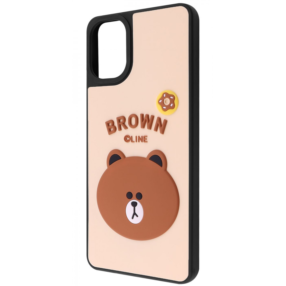 Чохол WAVE Doodle Case Samsung Galaxy A07 bear на малюнкі №1