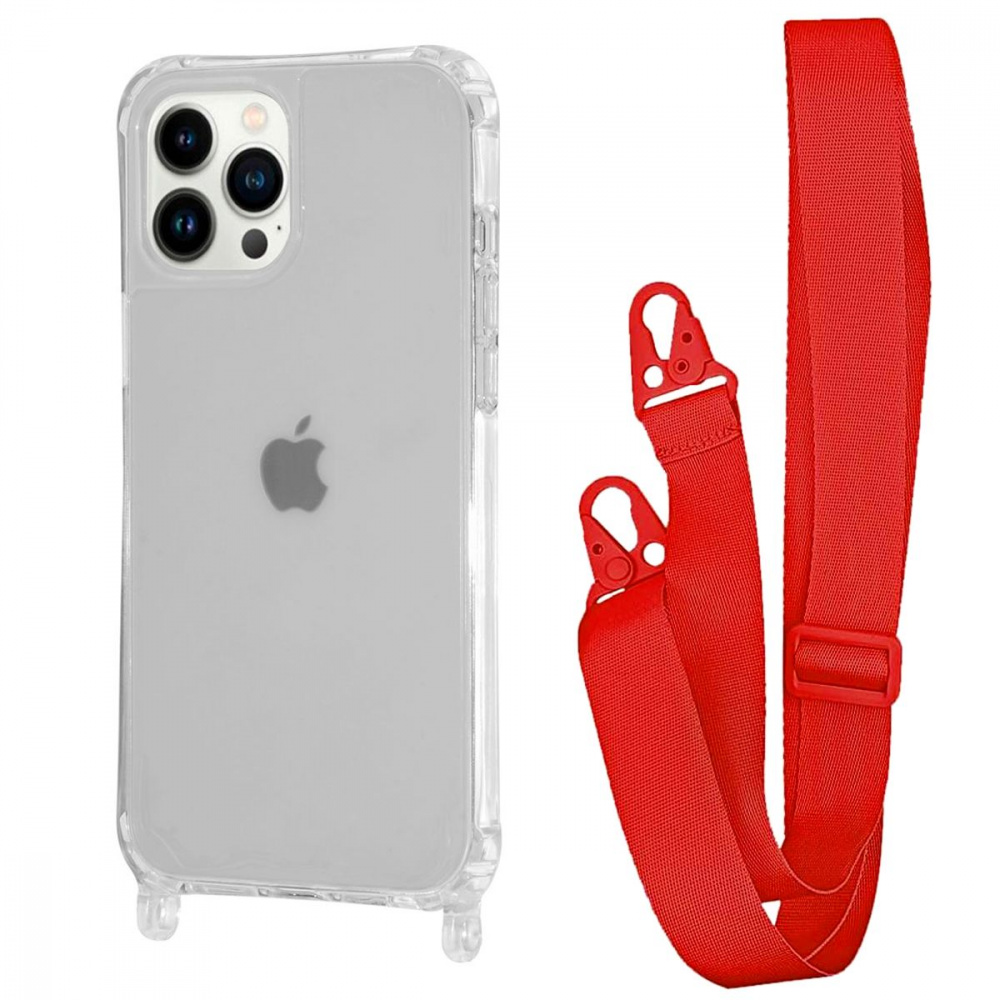 Чехол WAVE Clear Case with Strap iPhone 13 Pro - фото 12
