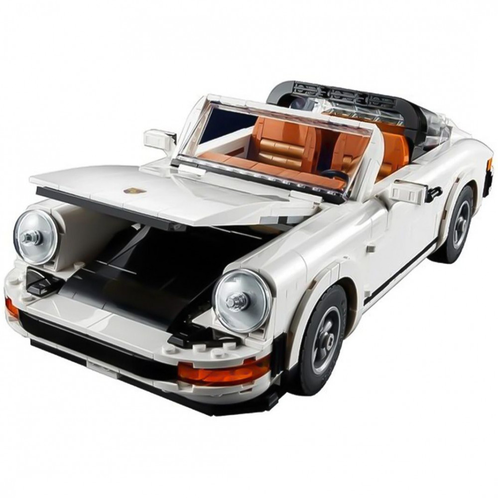 Машинка-конструктор Porsche 911RS white (68032) Белый на картинке №6