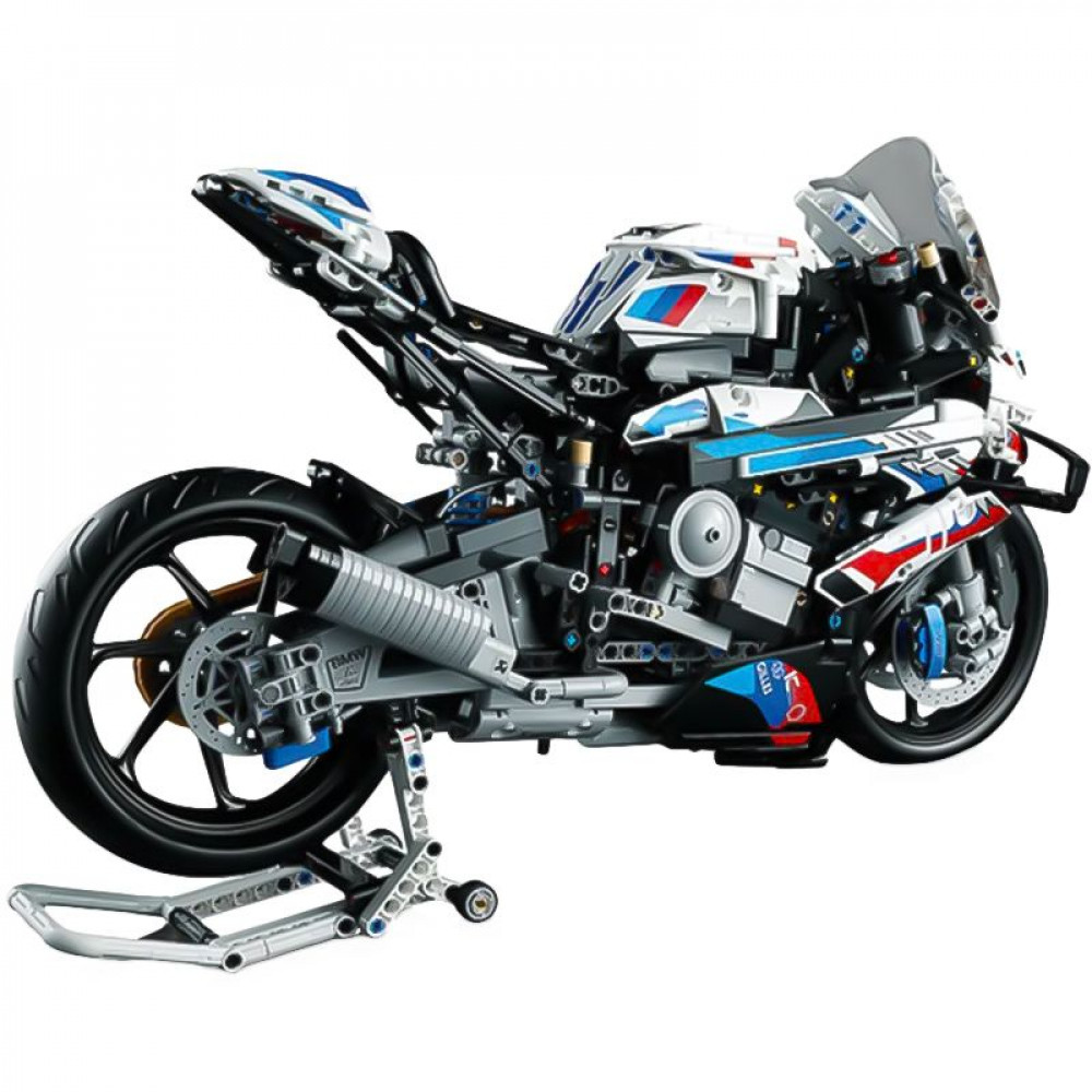 Construction motorcycle S1000RR white (68027) Белый на картинке №4