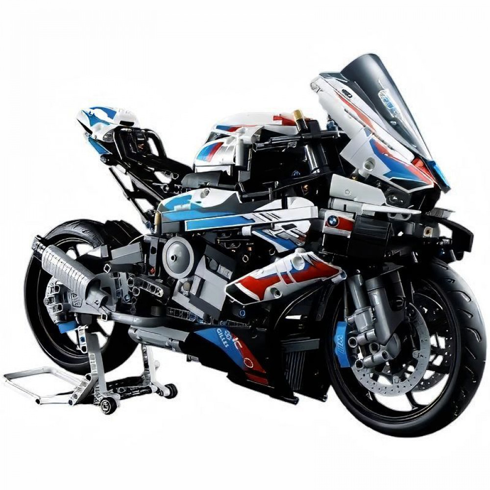 Construction motorcycle S1000RR white (68027) Белый на картинке №1