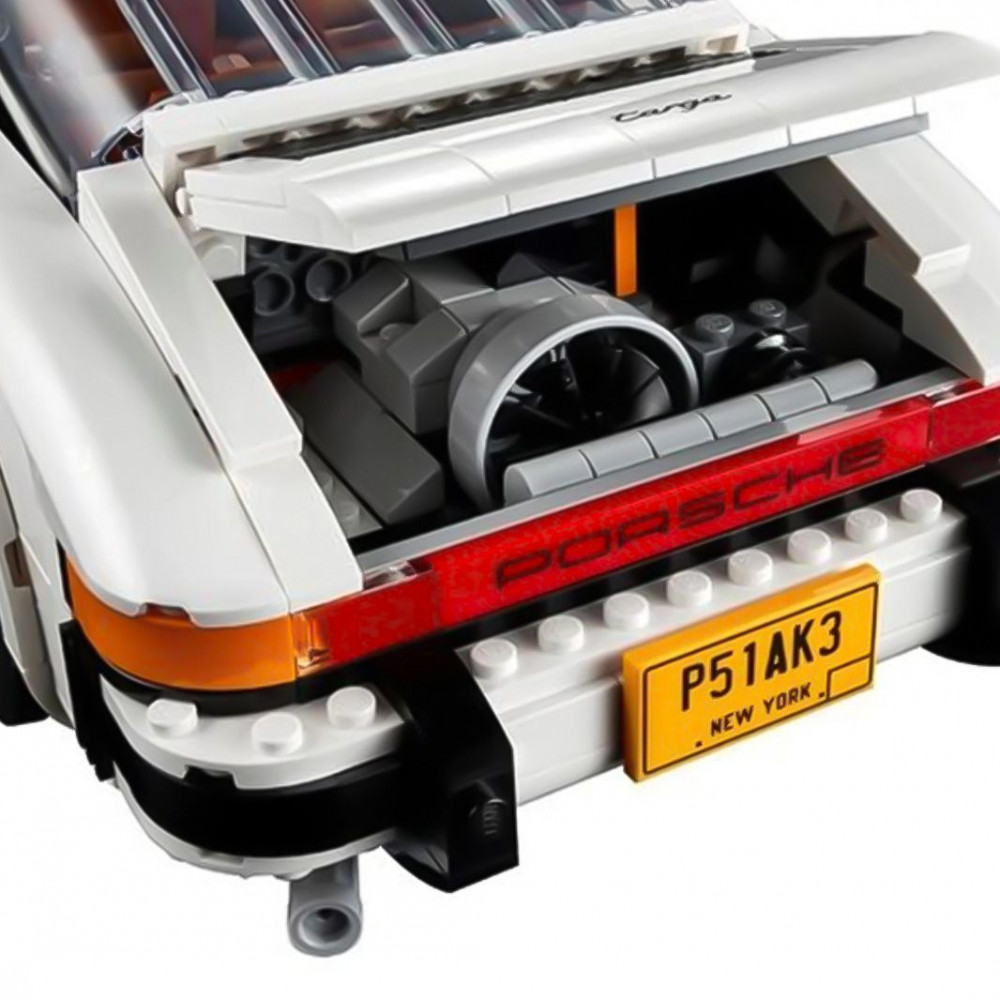 Машинка-конструктор Porsche 911RS white (68032) Белый на картинке №9